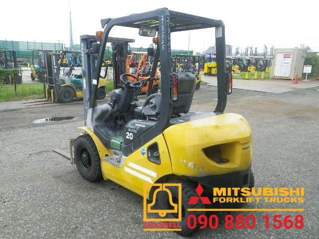 Xe nâng dầu 2 tấn Komatsu Nhật bãi đã qua sử dụng