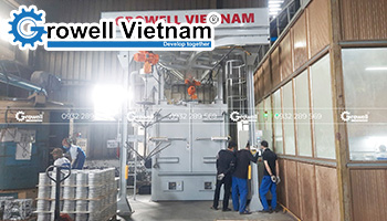 Hoàn thành Dự án Máy bắn bi dạng treo Growell tại Vĩnh Phúc