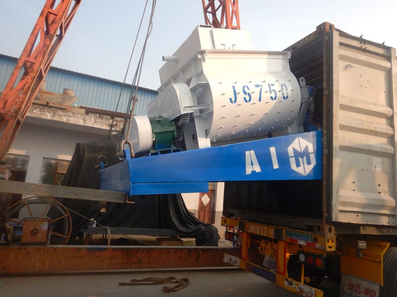 Planta De Concreto Móvil AJY35 Se Envío A Filipinas - AIMIX