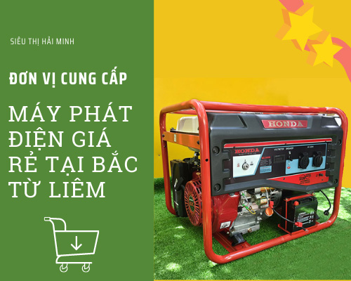 Đơn vị cung cấp máy phát điện giá rẻ tại Bắc Từ Liêm