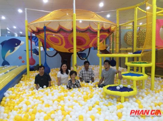 Nụ Cười Dành Cho Các Bé Khi Đến Khu Vui Chơi Do SkyNext Thiết Kế