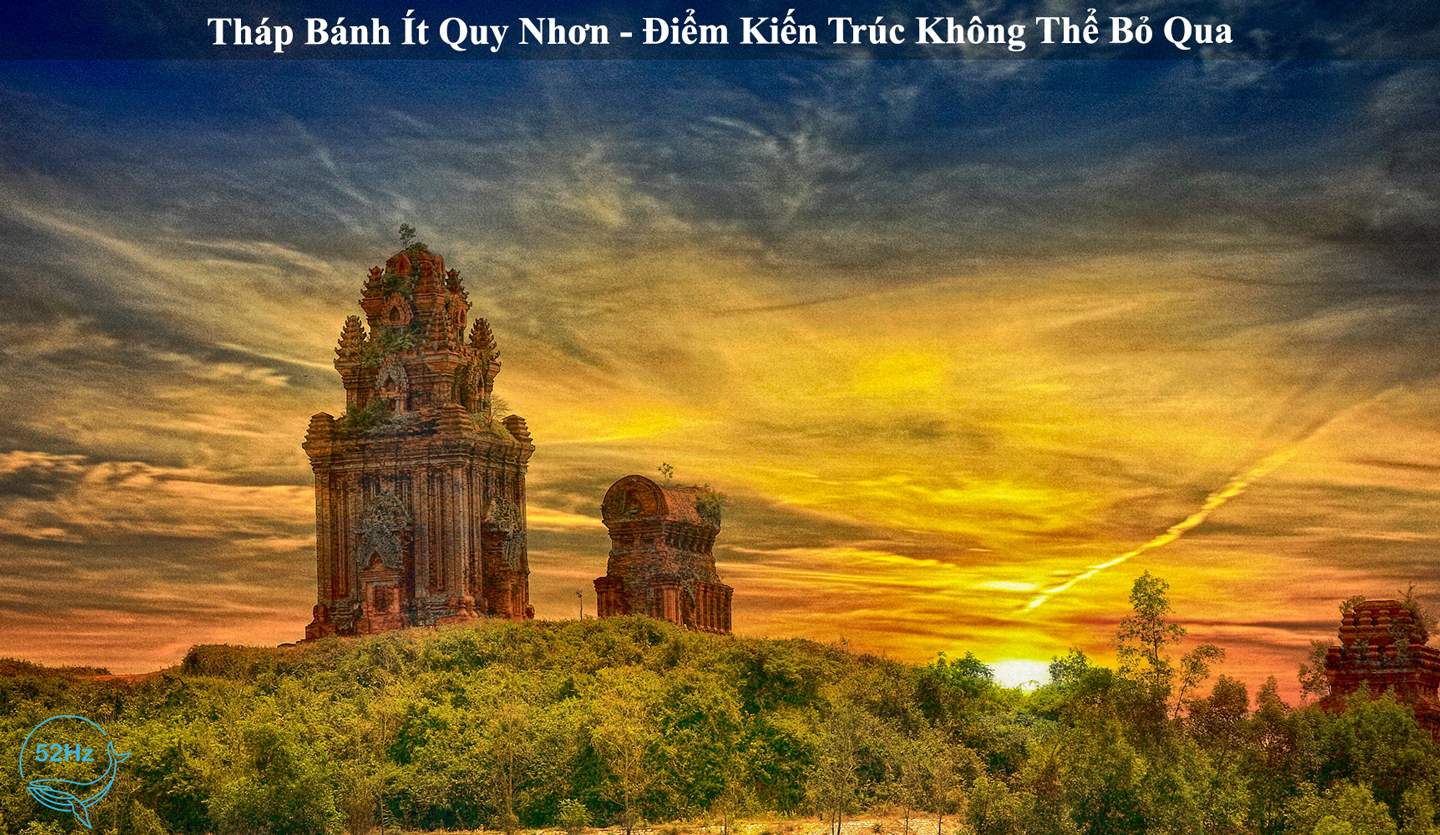 Kinh nghiệm sống ảo cực mê tại tháp Bánh Ít Quy Nhơn