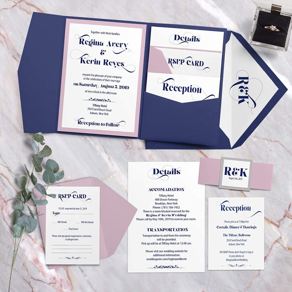 Why should you Select a Pocket Invitation Wedding Card? | Indian Wedding Card's Blog