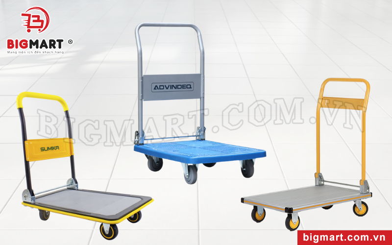 Top 6 Xe Đẩy Hàng 4 Bánh 150kg Tốt Nhất Thị Trường Hiện Nay