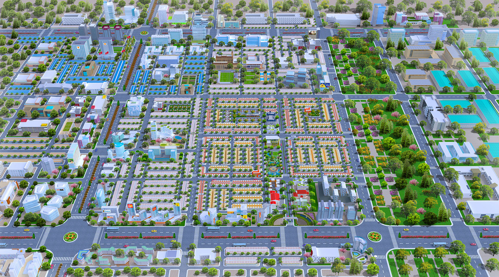 Dự án Mega City 2 đất nền Nhơn Trạch - Đất trung tâm Nhơn Trạch