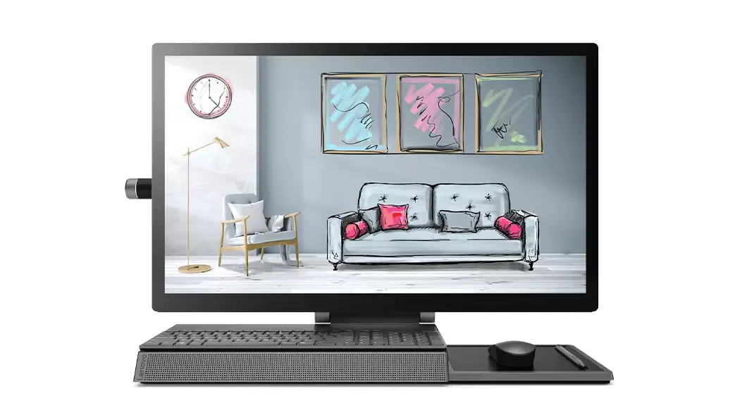 Máy bộ All in one Yoga A940: Thiết kế màn hình xoay ấn tượng