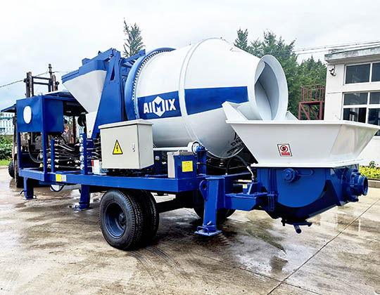 AIMIX Bomba de Concreto con Hormigonera a Las Filipinas - AIMIX Grupo