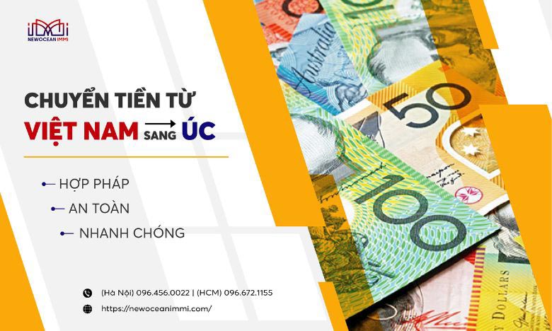 Chuyển tiền sang Úc từ Việt Nam an toàn, hợp pháp