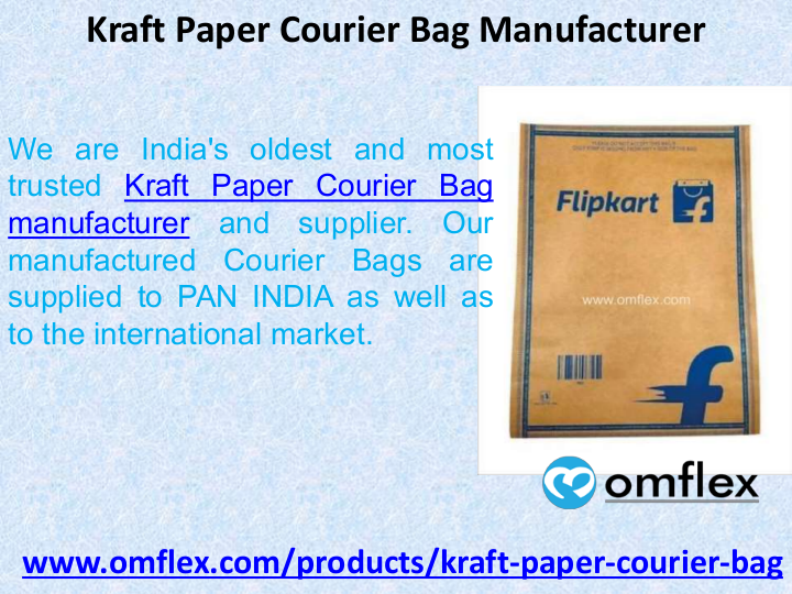 Kraft Paper Courier Bag Manufacturer & suppliers From New Delhi India | edocr