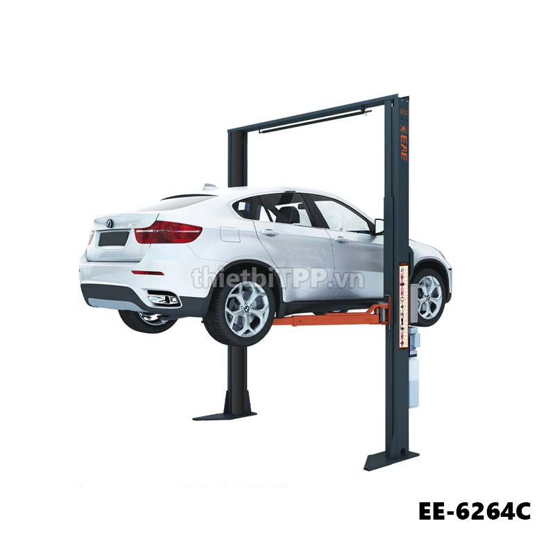 Cầu nâng ô tô 2 trụ kiểu cổng giằng trên EAE EE-6264C 4 tấn