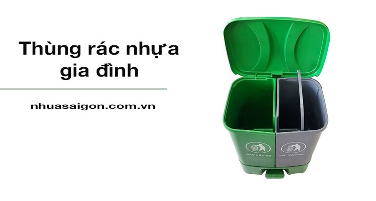 Thùng Rác Nhựa Gia Đình Giá Rẻ Nhất Thị Trường