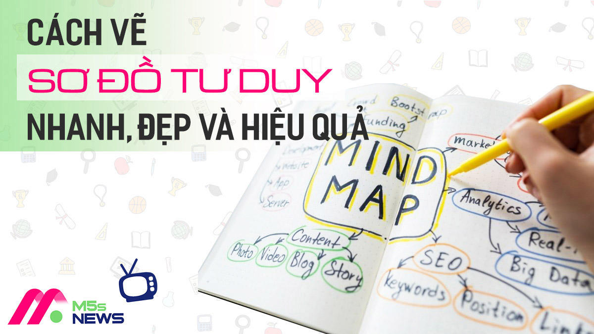 TOP 9 cách vẽ sơ đồ tư duy đẹp, đơn giản - độc đáo nhất