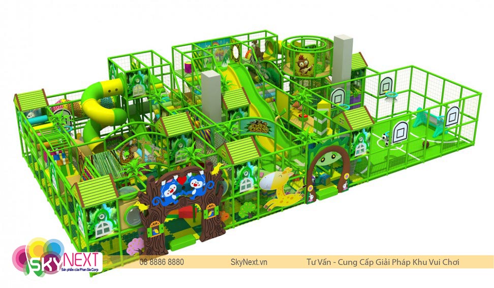 Nhà Liên Hoàn - Khu Vui Chơi Không Thể Thiếu Cho Bé | SkyNext