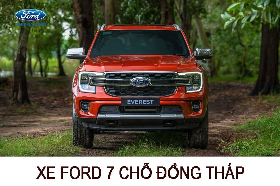 Dòng xe Ford 7 chỗ Đồng Tháp - Uy tín, Chất lượng, Tin cậy