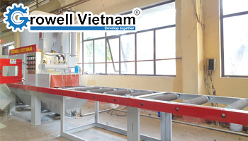 Máy phun cát công nghiệp - Làm sạch bề mặt chuẩn SA 2.5