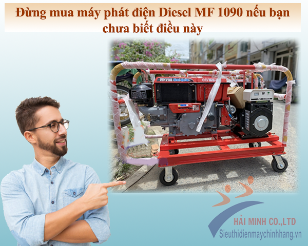 Đừng Mua Máy Phát Điện Diesel MF 1090 Nếu Bạn Chưa Biết Điều...