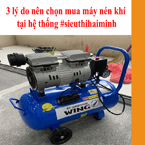 3 lý do nên chọn mua máy nén khí tại hệ thống...