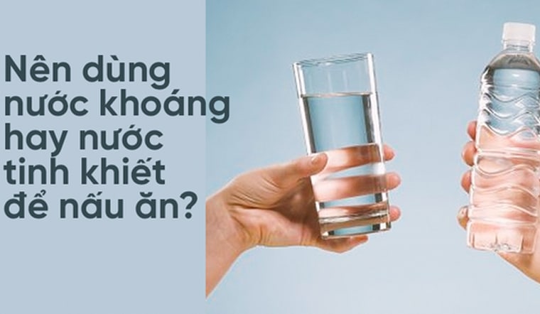 Tại sao nước khoáng không nên dùng thay nước thường ngày được?