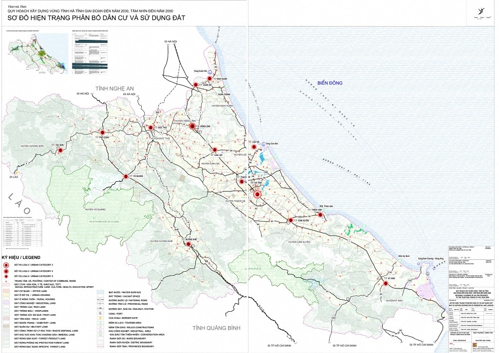 Bản đồ quy hoạch Hà Tĩnh mới nhất hiện nay có gì thay đổi không?