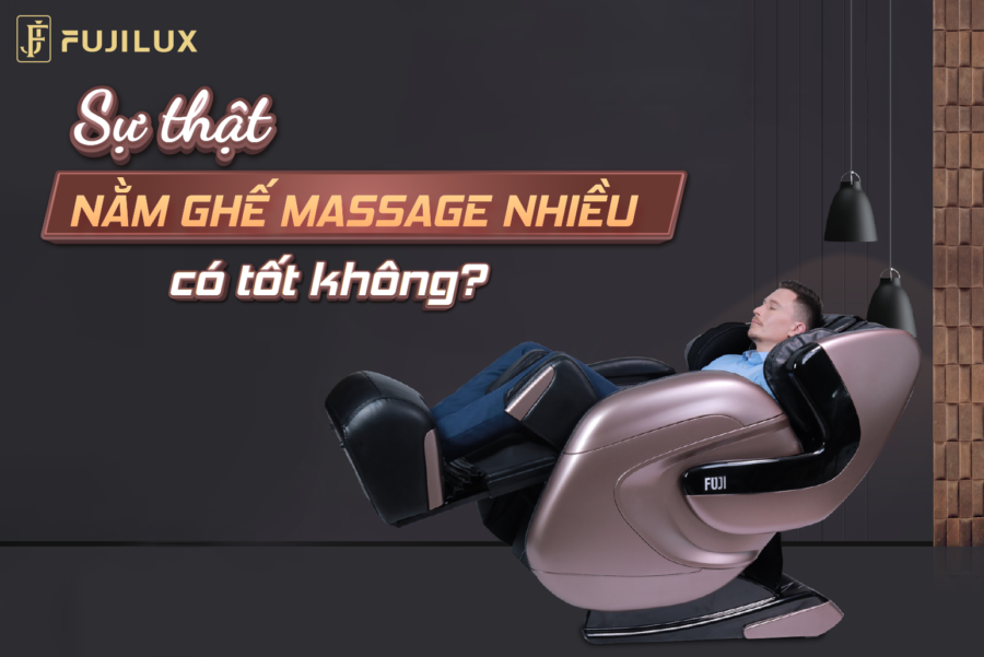 [Sự thật] Nằm ghế massage nhiều có tốt không?