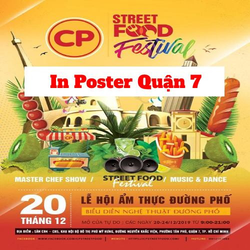 Công Ty In Ấn 2H Chuyên Nhận In Poster Quận 7 Uy Tín Nhất