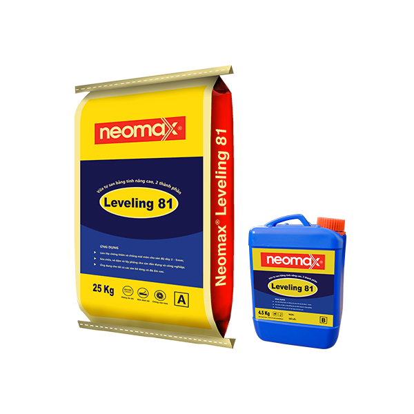 Neomax Leveling 81 | Vữa chống thấm tự san phẳng, chống mài mòn