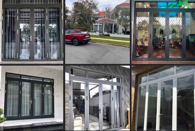 Các loại cửa nhôm kính đẹp thông dụng hiện nay