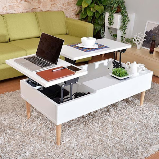 Bàn sofa thông minh - Nội thất không thể thiếu của phòng khách hiện đại