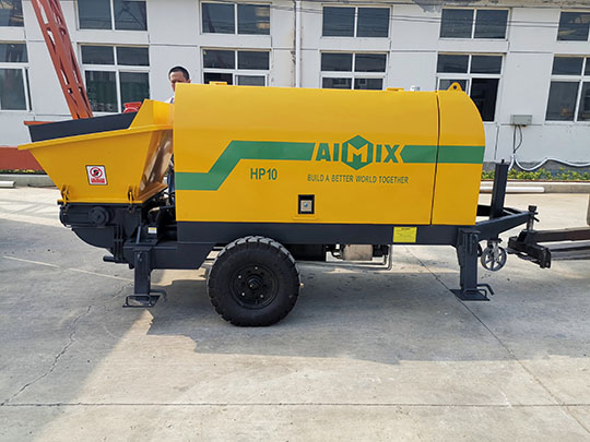 Bomba de Mortero de Cemento Exportó a Malasia - AIMIX Grupo