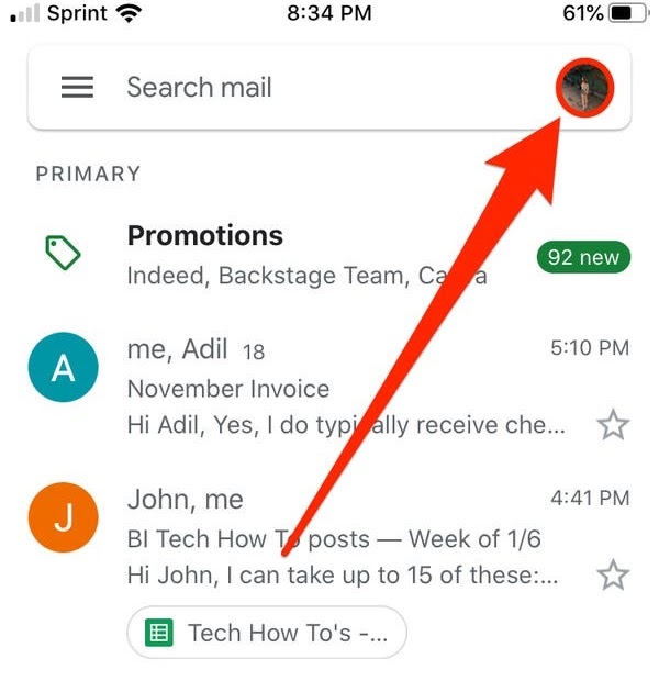 How to Change Gmail Picture With Google