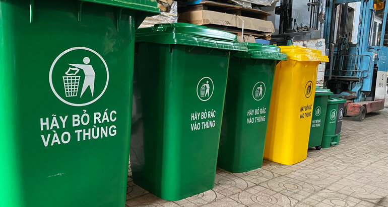 Mua Thùng Rác Nhựa Quận Tân Bình 60L 120L 240L Giá Rẻ