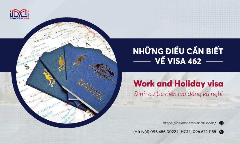 Visa 462: Thị thực đi Úc diện làm việc và du lịch năm 2022