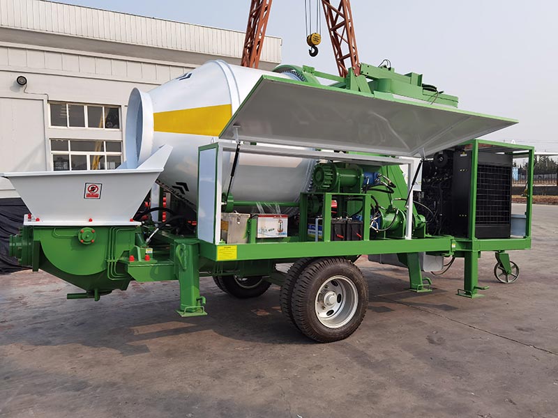 ABJZ40C Bomba Hormigonera Exportada A Jamaica - AIMIX Grupo