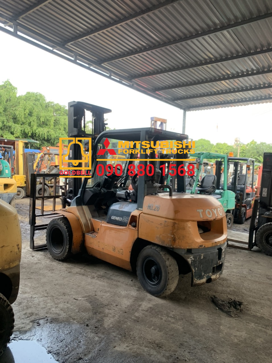 Xe nâng cũ - Bán xe nâng bãi thanh lý giá rẻ 2022