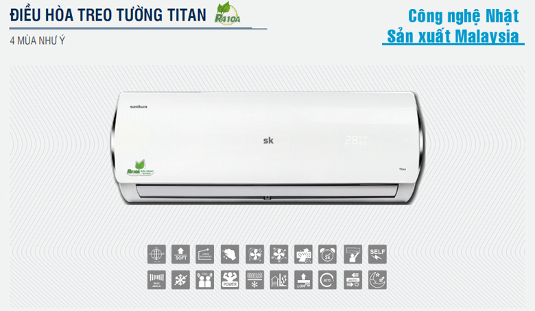 Điều hòa Sumikura 12000btu 1 chiều 2022 tiết kiệm điện không?