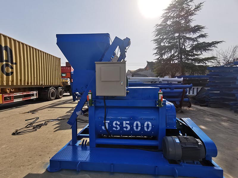 Hormigonera JS500 Y Máquina Dosificadora De Concreto Se Exportarán A Dominica