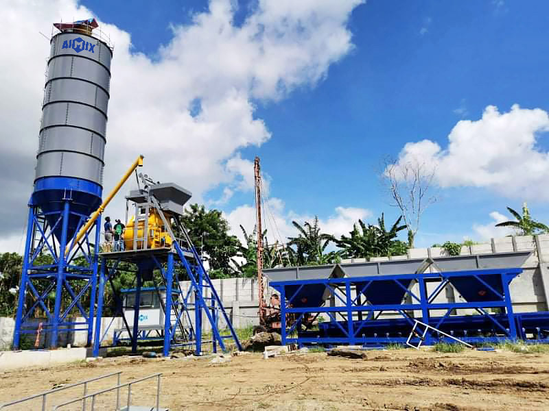 Planta Concretera AJ-35 Instaló En Filipinas - AIMIX Grupo