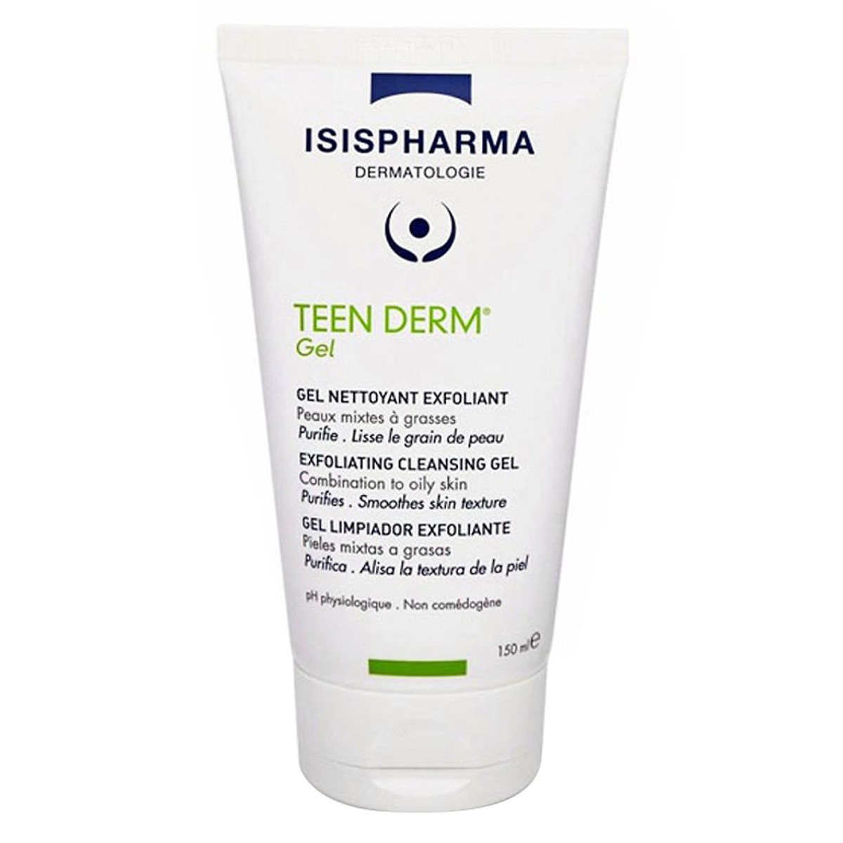 Sữa rửa mặt Isis Pharma Teen Derm Gel giảm nhờn, ngừa mụn Pháp
