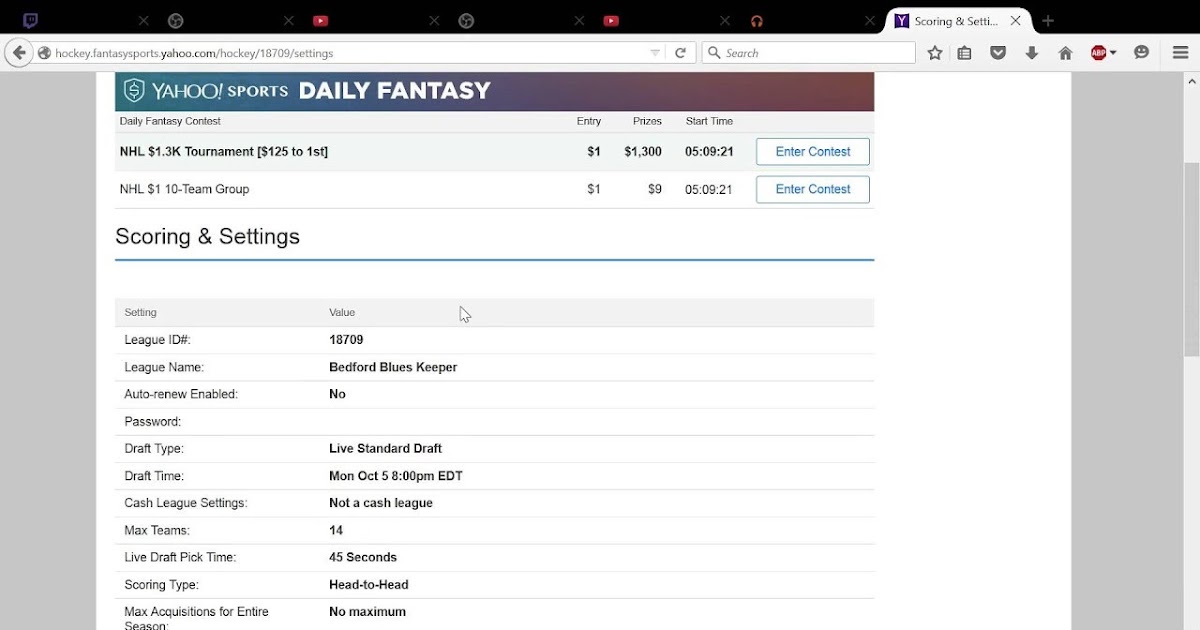 How to Leave a League in Yahoo Fantasy Football