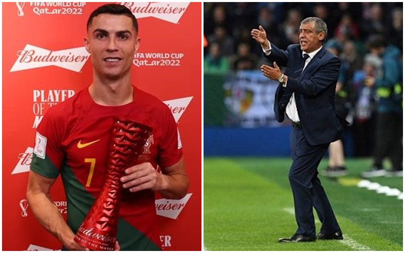 HLV Bồ Đào Nha xếp Ronaldo vào nhóm huyền thoại cùng Pele, Maradona