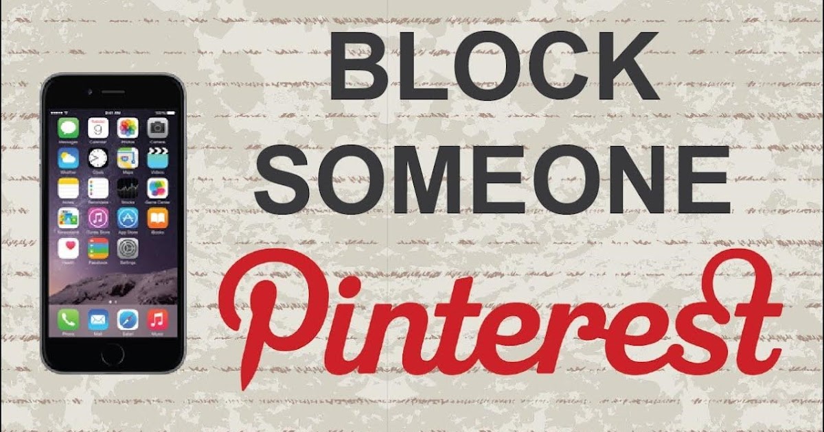 How to Block Someone on Pinterest