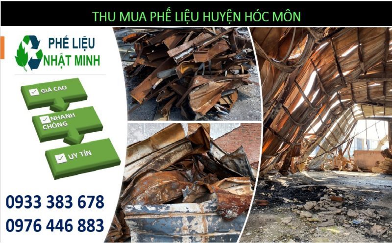 Thu mua phế liệu Huyện Hóc Môn - Phế liệu Nhật Minh
