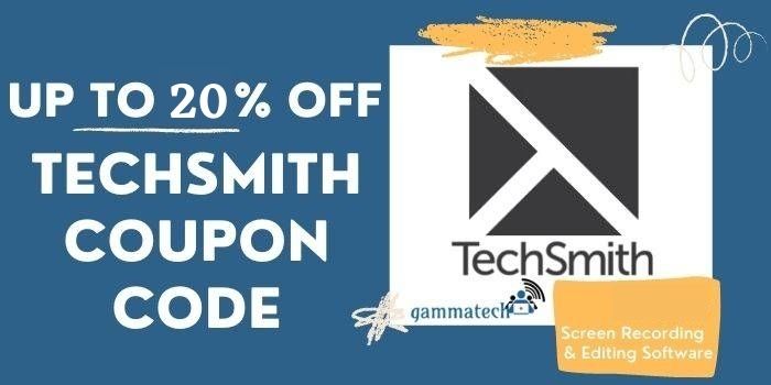 Techsmith Promo Code 2022 - 20% Off Coupons Techsmith