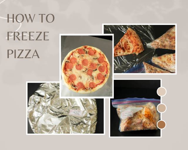 How to freeze pizza: dough, unbaked pizza, leftover pizza at home