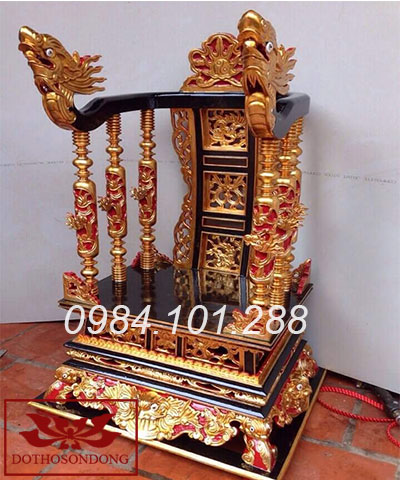 Mẫu ngai thờ gia tiên đẹp | ngai thờ gỗ mít, gỗ gụ...| Đồ thờ Phú Cường