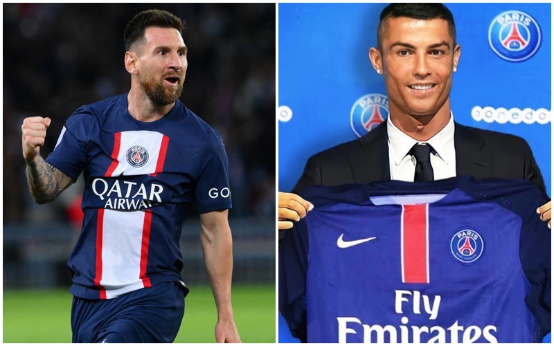 Nguy cơ bật bãi khỏi MU, Ronaldo về PSG đá cặp cùng Messi?