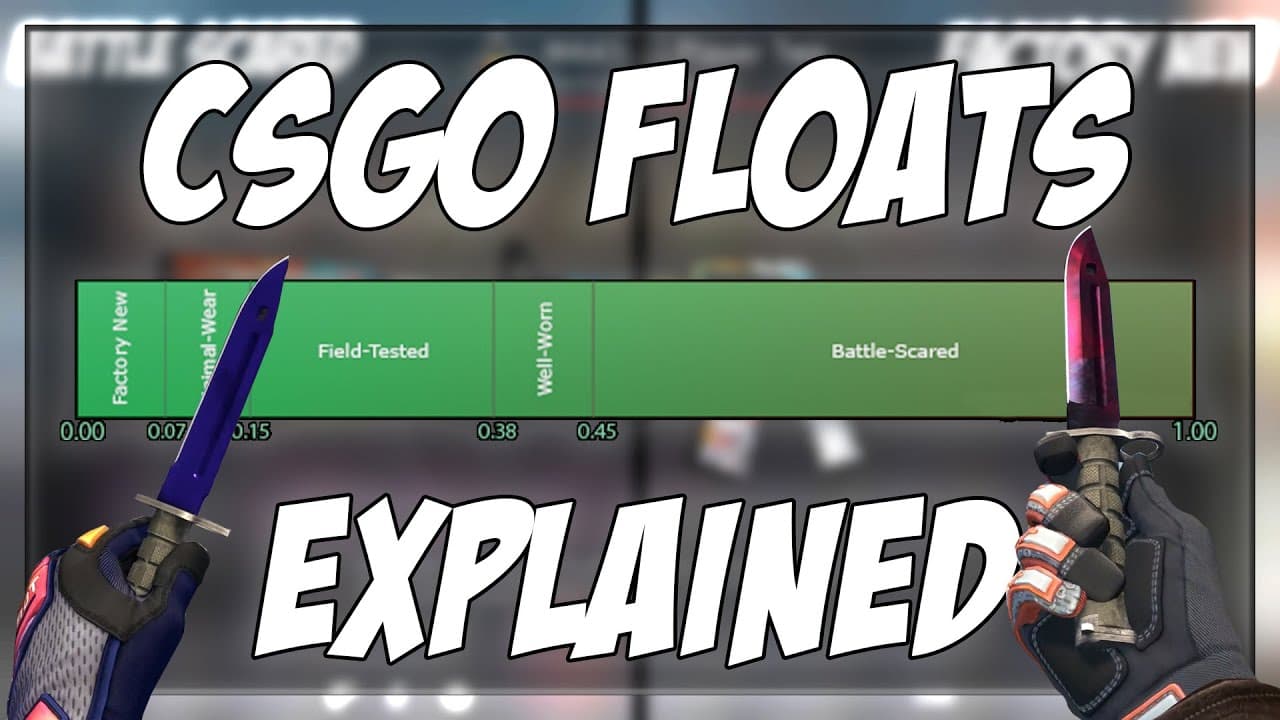 Float value CSGO là gì? Cách xem Float value của súng