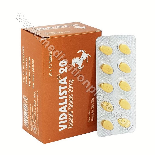 Buy Vidalista® (Tadalafil) 20 Mg | Generic Cialis | Reviews | Uses