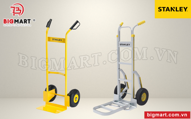 2 Model Xe Đẩy Hàng 2 Bánh Stanley 200kg Hot Nhất Thị Trường