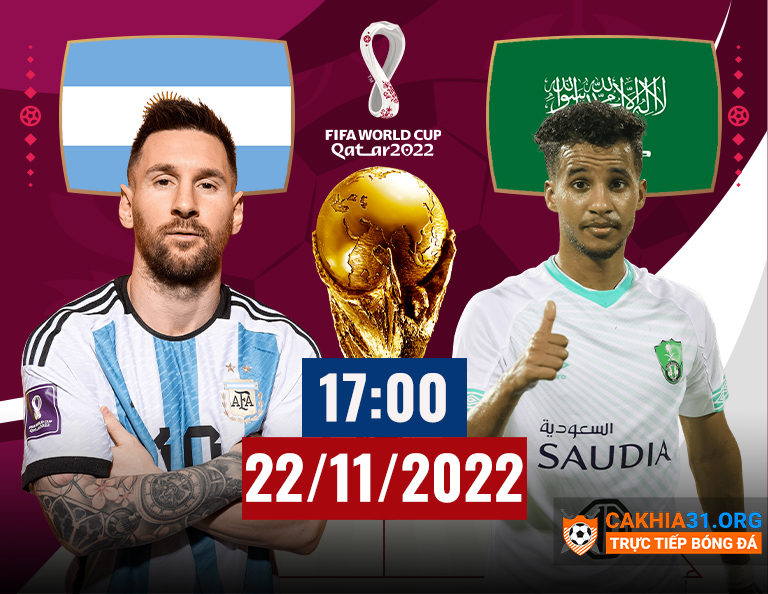 Nhận định, dự đoán Argentina vs Ả Rập Xê Út World Cup 2022 – CaKhiaTV
